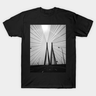 Bandra-Worli Sea Link, Bombay T-Shirt